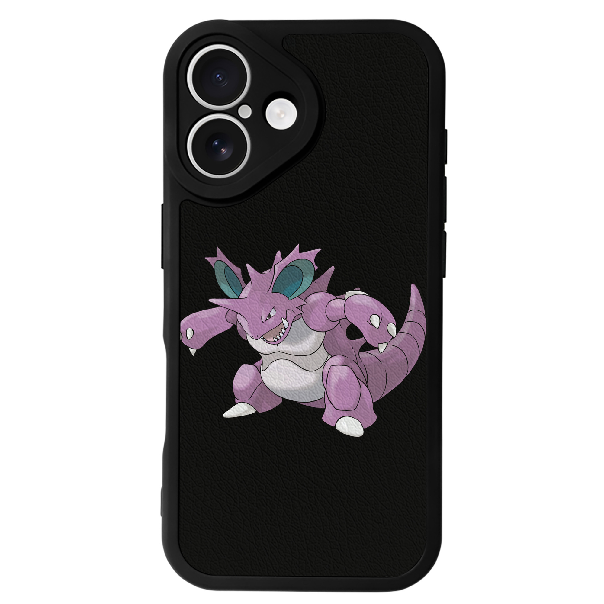（画像用） ポケットモンスター Pokémon 【iPhone 16シリーズ対応】シリコンスマホケース（レザー調） 材質：シリコン